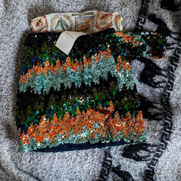 Sezane Dresses & Skirts - Suzanne sequence skirt brand new